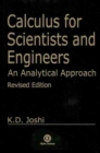 Calculus for Scientists and Engineers : An Analytical Approach - Book