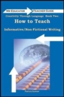 Creativity Through Language : How to Teach Non-Fictional/Informative Writing - Book
