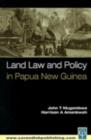 Land Law and Policy in Papua New Guinea - eBook