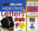 Wipe Clean Letters : Simple First Activities - Book