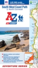 SW Coast Path North Cornwall Adventure Atlas - Book
