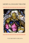 Medieval English Theatre 41 - Book