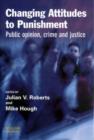 Changing Attitudes to Punishment - Book