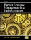 Human Resource Management in a Business Context - Book