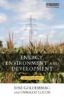 Energy, Environment and Development - Book