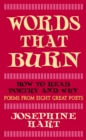 Words That Burn - Book