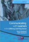 Communicating with Learners in the Lifelong Learning Sector - Book