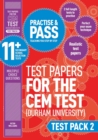Practise and Pass 11+ CEM Test Papers - Test Pack 2 - Book