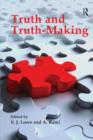 Truth and Truth-making - Book