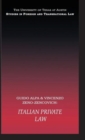 Italian Private Law - Book