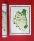 Manor of Erdington 1760 - Old Map Supplied Rolled in a Clear Two Part Screw Presentation Tube - Print Size 45cm x 32cm - Book