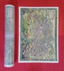 A Birmingham 1730 Picture Map - Old Map Supplied Rolled in a Clear Two Part Screw Presentation Tube -- Print Size 45cm x 32cm - Book