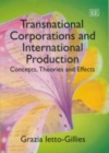 Transnational corporations and international production - eBook