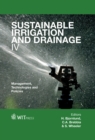 Sustainable Irrigation and Drainage IV - eBook