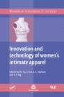 Innovation and Technology of Women's Intimate Apparel - eBook