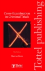 Cross-examinations in Criminal Trials - Book