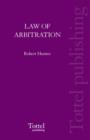 The Law of Arbitration in Scotland - Book