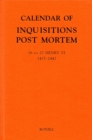 Calendar of Inquisitions Post Mortem and other Analogous Documents preserved in the Public Record Office XXV: 16-20 Henry VI (1437-1442) - eBook