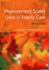 Measurement Scales Used in Elderly Care - Book