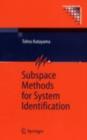 Subspace Methods for System Identification - eBook