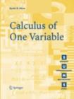 Calculus of One Variable - eBook