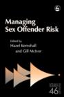 Managing Sex Offender Risk - eBook