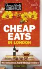 "Time Out" Cheap Eats in London - Book