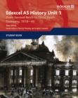 Edexcel GCE History AS Unit 1 F7 From Second Reich to Third Reich: Germany 1918-45 - Book