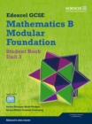 GCSE Mathematics Edexcel 2010: Spec B Foundation Unit 3 Student Book - Book