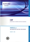 (UK) Implementing Auditing Procedures - Exam Kit : Paper 8 - Book