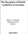 Reception Of British Aesthetics In Germany - eBook