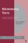 Meaningful Texts : The Extraction of Semantic Information from Monolingual and Multilingual Corpora - eBook