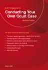 Conducting Your Own Court Case : An Emerald Guide - eBook