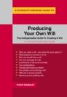 A Straightforward Guide To Producing Your Own Will : Revised Edition - 2020 - Book