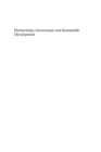 Partnerships, Governance and Sustainable Development - eBook