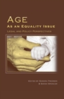 Age as an Equality Issue : Legal and Policy Perspectives - eBook