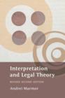 Interpretation and Legal Theory - eBook