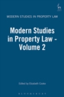 Modern Studies in Property Law - Volume 2 - eBook