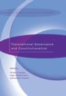 Transnational Governance and Constitutionalism - eBook