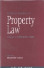 Modern Studies in Property Law - Volume 1 - eBook