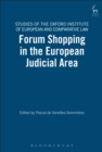 Forum Shopping in the European Judicial Area - eBook