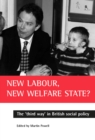 New Labour, new welfare state? : The 'third way' in British social policy - eBook