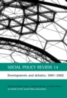 Social Policy Review 14 : Developments and debates: 2001-2002 - eBook
