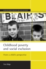 Childhood poverty and social exclusion : From a child's perspective - eBook
