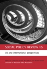 Social Policy Review 15 : UK and international perspectives - eBook