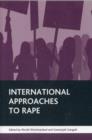 International Approaches to Rape - Book