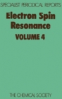 Electron Spin Resonance : Volume 4 - eBook