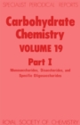 Carbohydrate Chemistry : Volume 19 - eBook