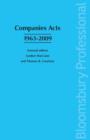 Companies Acts 1963-2009 - Book