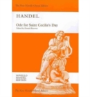 Ode for Saint Cecilia's Day, Hwv 76 : St or Sat Soloists, SATB Chorus and Orchestra; the New Novello Choral Edition, Novello Handel Edition - Book